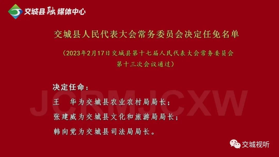 交界镇最新人事任命动态及其影响